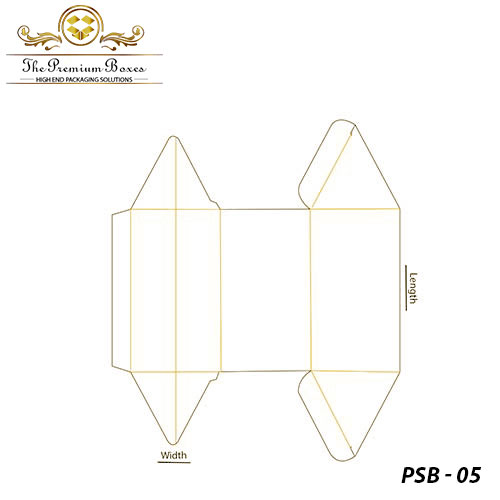 prism shaped box template