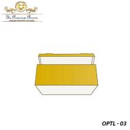 One Piece Tray And Lid With Reinforced Side Walls